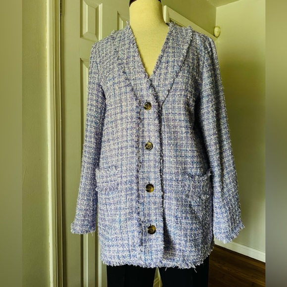 Ann Taylor Tweed Jacket, Size 8 - Picture 6 of 12